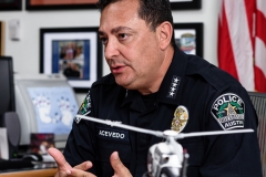 Austin Commercial Photographer - Portraits - Police Chief Art Acevedo